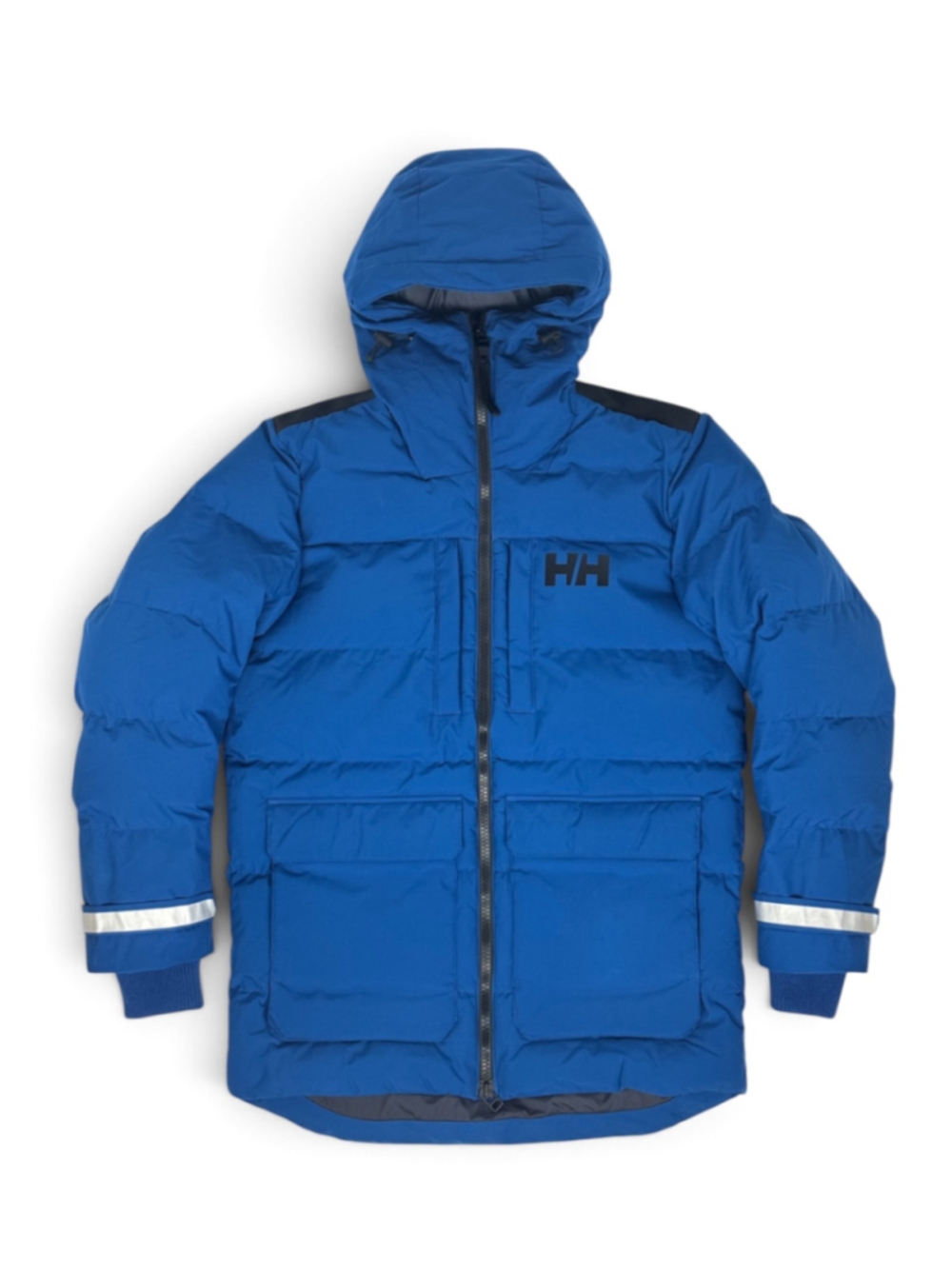 Helly Hansen Arctic Patrol Puffy Parka Deep Fjord Cobalt Blue Small S/P
